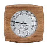 Thermometer Hygrometer Wood Sauna Accessories for Steam Room Cedar Cedar Wood Thermo Hygrometer Sauna Room Indoor Hygrometer Hygrometer Home Sauna Home Hygrometer Indoor Sauna Generic