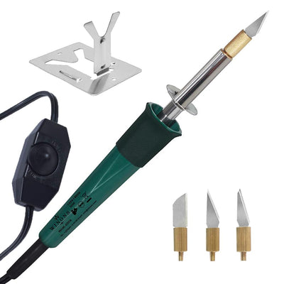 WINONS Hot Knife Plastic Cutter Tool with Temperature Control (Set of 5), WHK0008 Multipurpose Stencil Cutter and Foam Cutter