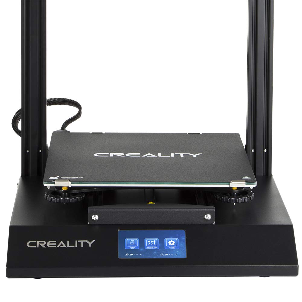 CHPOWER for Creality CR10 Bed Plate, 300x300 Build Plate, CR-10S Ultra-Flexible Removable Magnetic Build Surface 3D Printer Heated Bed Cover for CR-10 V3 /Ender 3 Max- 310x310mm - WoodArtSupply