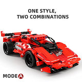 Dakott STEM Remote Control 2in1 Sports Car Building Block Kit - 341 Pcs DIY Construction Toy for Age 6+, Take Apart R/C Learning Engineering Gift DAKOTT