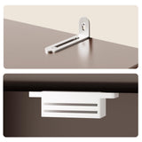 Gizoon 71'' Kitchen Pantry Storage Cabinet, Freestanding Cupboard with 4 Barn Doors and 4 Adjustable Shelves, Hutch Bar Cabinet with Large Drawer for Kitchen, Living Room, Dining Room (Dark Brown) Gizoon