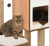 Vesper Cat Tree, High Base, Walnut, 52045 VESPER