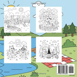 Fun with Wolves: Coloring book Majosta