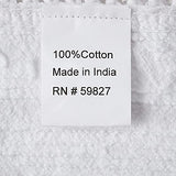 Beatrice Home Fashions Medallion Chenille Bedspread, Full, White Beatrice Home Fashions