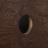 Crosley Furniture Asher Record Player Stand with Storage for Vinyl Records, Dark Brown Crosley Furniture