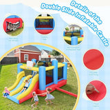 AKEYDIY Bounce House Ball Game Park, Large Bounce House for Kids 8-12, Sports Mania Bouncy House with Large Bounce Area/Dual Slides Inflatable Bouncer with Blower - Huge16ft x10ft AKEYDIY