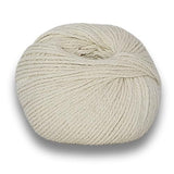 eKushi 100% Baby Alpaca Yarn for Knitting & Crocheting - Set of 3 Skeins of Premium Yarn DK - Lightweight, Hypoallergenic & Thermal Peru Made - Ideal for Delicate Projects (Natural White - N010) eKushi