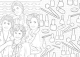 Art of Coloring: Golden Girls Hyperion