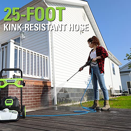 Greenworks 2000 PSI 1.2 GPM Pressure Washer (Open Frame GPW2003) GPW2003 Greenworks