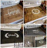 Personalized Stove Cover Noodle Board, Oven Cover - Customizable Design - Farmhouse Kitchen Decor JensenEden