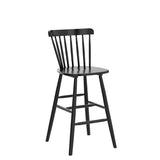 Safavieh Home Collection Galena Spindle Back Black Bar 30-inch Stool (Set of 2) SAFAVIEH