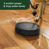 iRobot Roomba Robot Vacuum and Mop Combo (Y0140) - Vacuums and mops, Easy to use, Power-Lifting Suction, Multi-Surface Cleaning, Smart Navigation Cleans in Neat Rows, Self-Charging, Works with Alexa iRobot