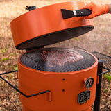 Oklahoma Joe's® Bronco Pro Drum Smoker, Orange - 19202100 Oklahoma Joe's