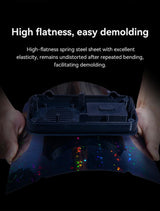 Creality Double-sided Printing “Stars” Platform 235*235mm (Glossy PET + Coated PEI), Without soft magnetic sticker, 3D Printer Platform for K1/Ender-3 V3/SE/KE/S1/3 S1Pro/3/3 Pro/3S/3V2/5/5S/5Pro Lokkr