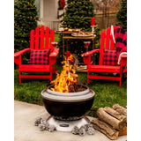 Cuisinart 24” Cleanburn Smokeless Fire Pit with Removable Ash Pan, Portable Outdoor Wood Burning Fireplace, Smoke Free Stainless Steel Outdoor Heater, Enhanced Airflow and Easy Cleanup with Ash Pan Cuisinart