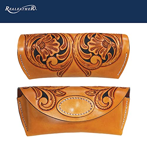 Realeather Eyeglass Case Leathercraft Kit for Medium to Small Glasses Realeather
