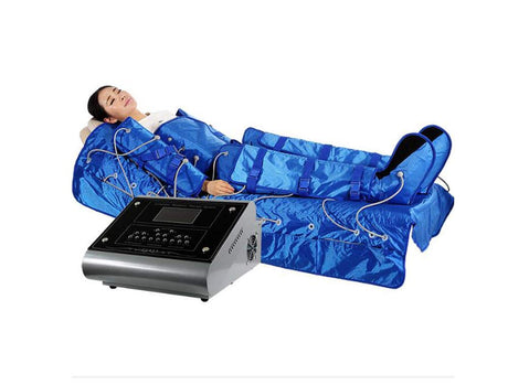 Youenge 3 in 1 Pressotherapy Far Infrared Sauna Blanket Heating SPA Body Detox Machine Youenge