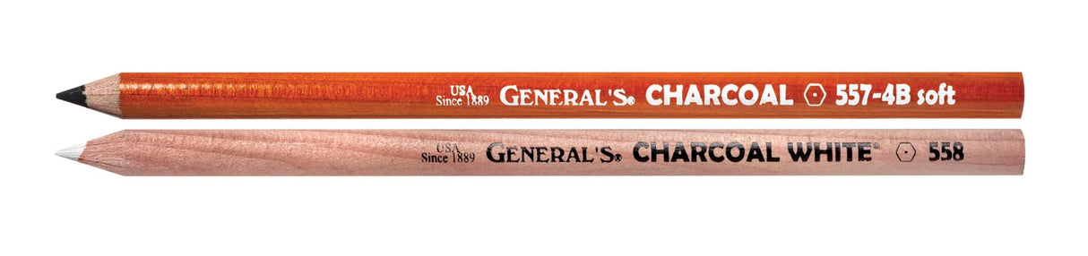 General's Charcoal Pencil Kit, Assorted Hardness, Set of 5 GENERAL'S