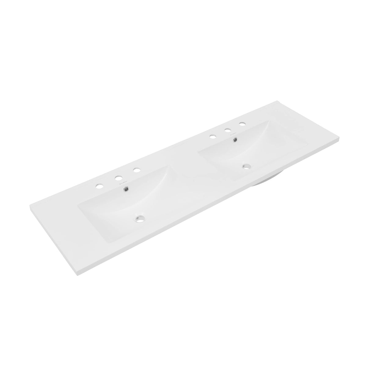 60" Vanity Top Bathroom Sink with 3 Holes Swiss Madison