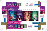 Clementoni - Disney Princess Panorama Princess-1000 Pieces Adults, Panoramic Jigsaw Puzzle, Made in Italy, Multicoloured, 39722 Clementoni