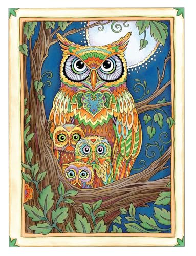 Creative Haven Wondrous Wildlife Coloring Book; Journey through Nature and the Great Outdoors; Lions, Tigers, Bears And More! (Adult Coloring Books: Animals) Dover Publications