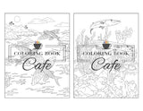 Ocean Life Coloring Book for Adults: Beautiful Ocean Wildlife Designs with Whales, Dolphins, Turtles, Tropical Fish and More WoodArtSupply