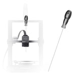 Creality Clog Poke,3D Printer Nozzle Cleaning Kit,Φ1.5mm L210mm Prolong Throat Piercing Needle 3D Printing Tool for 1.75mm Nozzles,Clean Hotend Without Disassembly Creality
