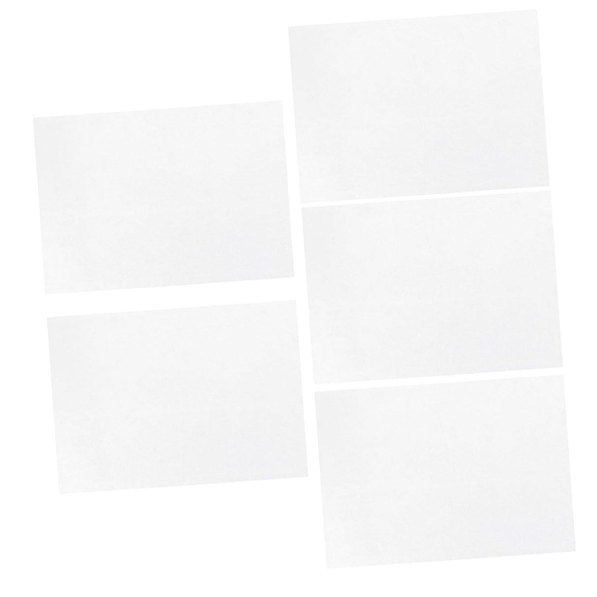 TOPPERFUN Heat Shrinkable Sheets for DIY 5pcs Shrinkable Art Film Paper Craft Making Kindergarten Creative Portable 11.42 x 7.87 Inches Heat Oven Shrinking TOPPERFUN