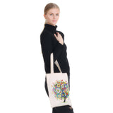 JGA JOGGING ARM 5D Art Craft Diamond Painting Shopping Canvas Tote Bag Handwork Organize Handbag Gift for Women Mom Daughter JGA JOGGING ARM