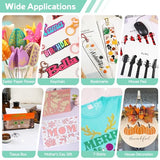 GO2CRAFT All-in-One Accessories Bundle, 90Pcs Ultimate Tools and Accessories with Vinyl, Weeding Tools, Transfer Tape, Crafting Starter Kit GO2CRAFT