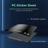 (High-Temp PC Plate) Bundle FLASHFORGE Adventurer 5M Pro 3D Printer and FLASHFORGE PC Sticker Plate FLASHFORGE