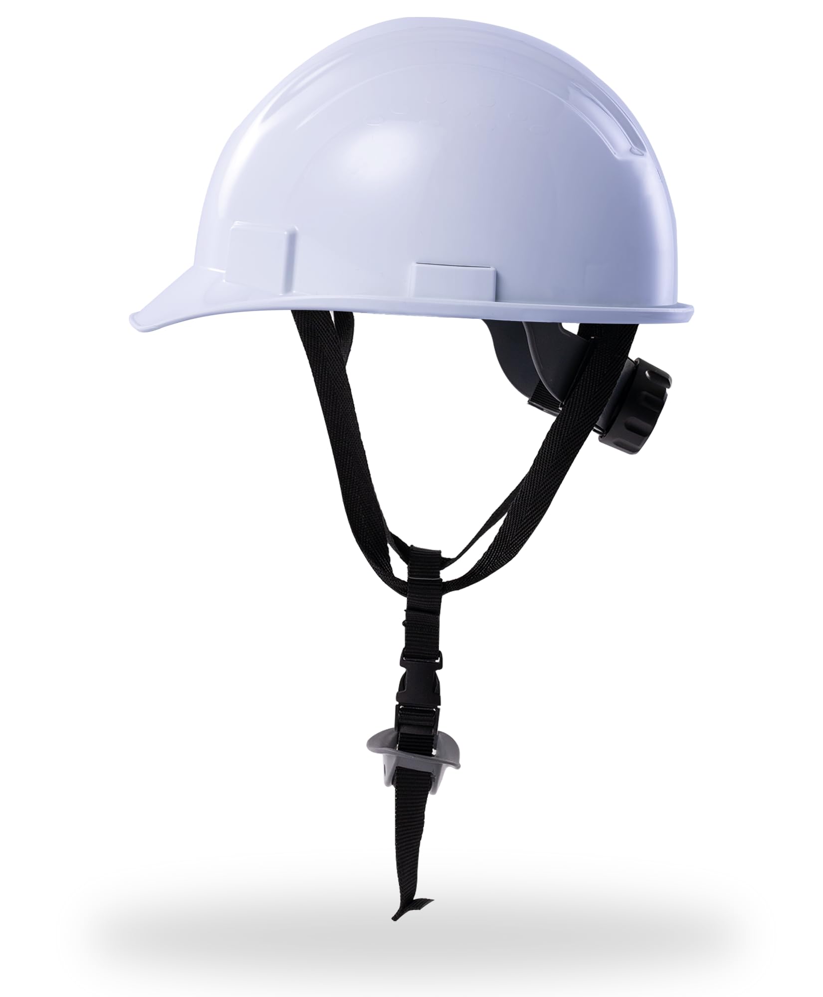 AnTools White Cap Style Hard Hat, OSHA Construction Work Approved, 4-Point Adjustable Suspension, ANSI Z89.1 - WoodArtSupply