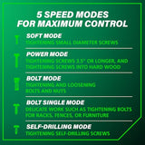 Metabo HPT 18V MultiVolt Cordless Triple Hammer BOLT Impact Driver Set, Power Impact Driver Kit with Case, 2 Lithium-Ion Batteries and Charger, 1/4-Inch Chuck, Compact LightWeight Power Tool, WH18DC Metabo HPT