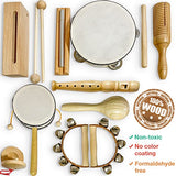 STOIE'S Wooden Toddler Musical Instruments for Kids Ages 5-9 Montessori Baby Musical Instruments for Toddlers 3-5 Kids Musical Instruments Toys Music Stoie's