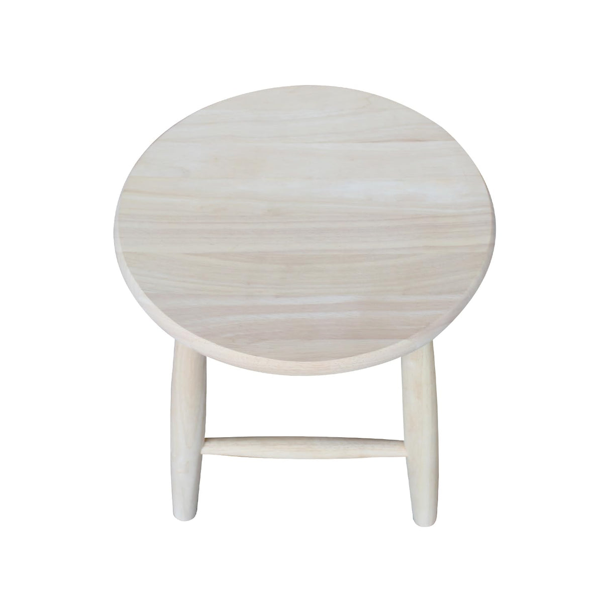 International Concepts Swivel Stool Barstool, 18 inch, Unfinished IC International Concepts