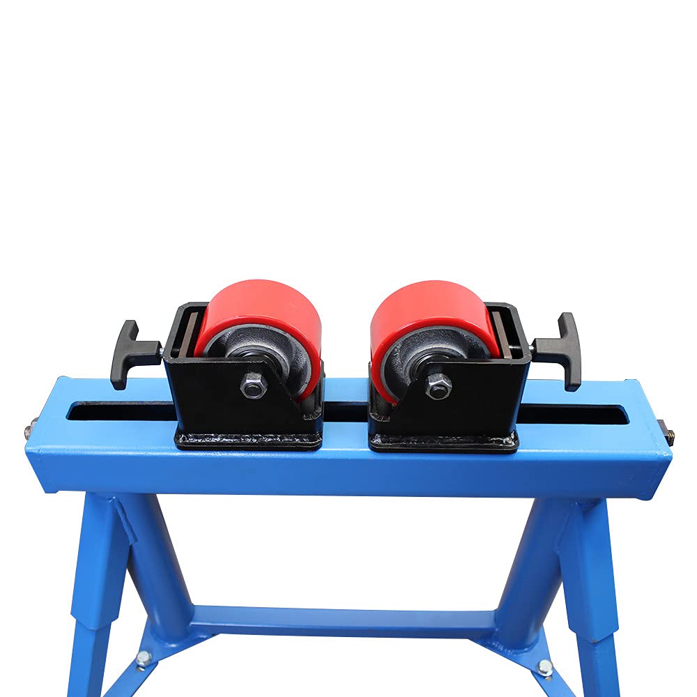 DBM IMPORTS 24" Height 1100lb Cap Tube Pipe Roller Support Stand Welding Positioner Fits 1/2"-36" Pipe DBM IMPORTS