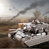 Piececool Metal 3D Puzzles for Adults or Teens, Military Tank T-90A DIY 3D Metal Model Building Projects Kits Brain Teaser Puzzle - Great Gift Idea,150 Pcs
