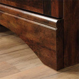 Pemberly Row Computer Desk and Hutch with CPU Storage and Keyboard Drawer, Curado Cherry Pemberly Row
