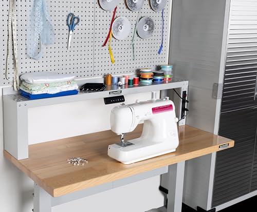 Seville Classics UltraHD Heavy Duty Commercial Electric Workbench for Garage, Warehouse, Workshop, 48" W x 24" D x 28" to 42" H Seville Classics