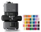 Brother PP1 Skitch Single-Needle Embroidery Machine and SA650 50-Color Designio Thread Set Brother
