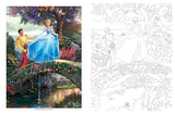Disney Dreams Collection Thomas Kinkade Studios Coloring Book Andrews McMeel Publishing