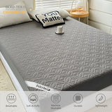 FELTYBED Queen Size 60"x80" Waterproof Mattress Protector, Soft Bed Grey Mattress Cover Queen, Breathable Mattress Pad Cover with Deep Pocket 6"- 15", Noiseless Washable FELTYBED