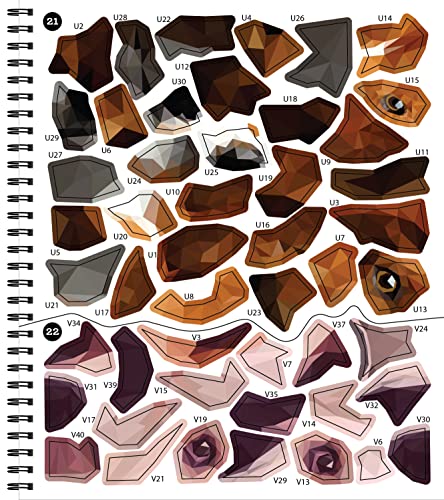 Brain Games - Sticker by Number: Dogs (28 Images to Sticker) WoodArtSupply