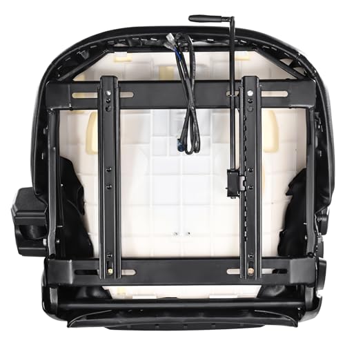 VEVOR Universal Forklift Seat,Tractor Seat with Adjustable Angle Back, Micro Switch and Seatbelt for Toyota Forklift,Tractor,Excavator Skid Loader Backhoe Dozer Telehandler VEVOR