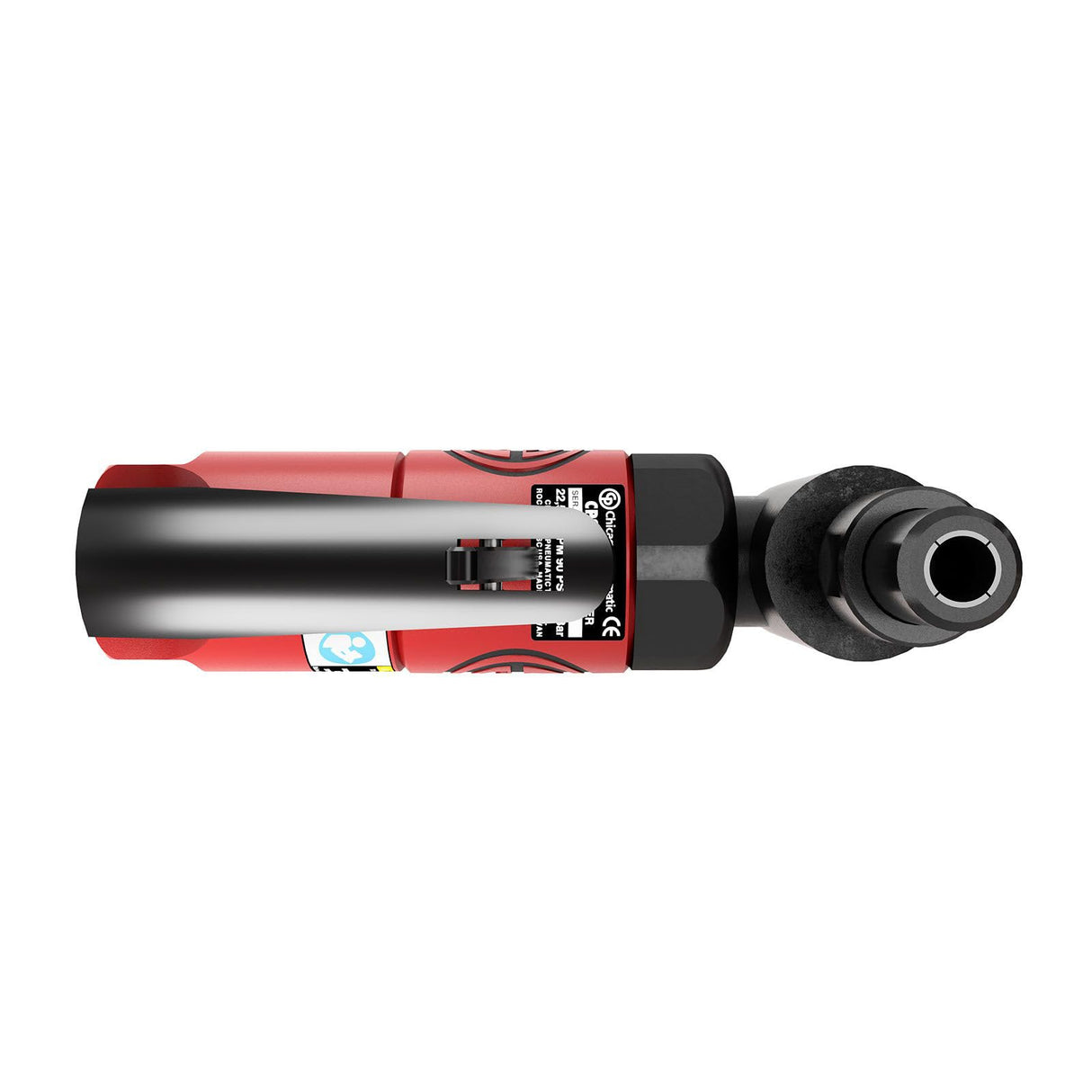 Chicago Pneumatic CP875 Kit - Air Die Grinder Tool, Welder, Woodworking, Automotive Car Detailing, Stainless Steel Polisher, Heavy Duty, Right Angle Grinder, 1/4 Inch (6 mm), 0.3 HP/ 220W - 22500 RPM Chicago Pneumatic