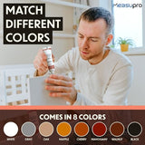 MeasuPro 34-Piece Furniture Repair Kit - Resin Wood Filler, Brushes, Markers & Scraper - Perfect for Stains, Scratches on Floors, Tables, Desks, MeasuPro