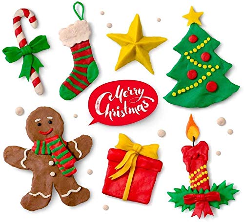 CiaraQ 24 Colors Small Block Polymer Clay Starter kit, Oven Bake Clay, DIY Molding Clay, Great for Kids, Beginners CiaraQ