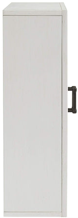 Crosley Furniture Tara Wall Mounted Bathroom Storage Medicine Cabinet with Shelves, Vintage White Crosley Furniture