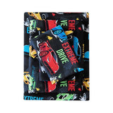 MCO Twin Sheets Set Kids, Soft Microfiber Bed Sheet Set for Boy Girls, 3 Pieces Breathable Twin Sheets Race car Black MCO
