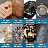 SCULPFUN S1 Laser Engraver, Engraving Machine with 0.01mm High Precision, High Speed Laser Cutter for Wood Metal and Leather, Engraving Area 410 * 420mm SCULPFUN